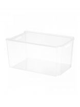 Ящик хозяйственный 18 л, штабелируемый, прозрачный, Violet, Модуль М2, 6618100