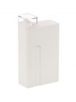 Контейнер для порошка и моющих средств, пластик, 5.8х12х21.8см, белый, Y4-7852