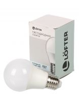 Лампа светодиодная E27, 10 Вт, 75 Вт, 220 В, груша, 6500 К, холодный белый свет, Lofter