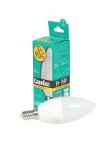 Лампа светодиодная E14, 10 Вт, 90 Вт, 220 В, свеча, 3000 К, теплый белый свет, Camelion, 13559