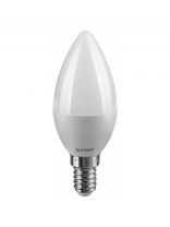 Лампа светодиодная E14, 8 Вт, 75 Вт, свеча, 2700 К, теплый белый свет, Онлайт, 71632