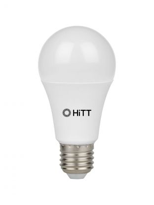 Лампа светодиодная E27, 27 Вт, 230 В, груша, 4000 К, нейтральный белый свет, HiTT, HiTT-PL-A60, A60, 1010017