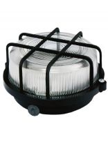 Светильник TDM Electric, НПП 03-100-005.04 У3, 60 Вт, E27, на 1 лампочку, IP54, 21.2х21.2х10.4 см, корпус и защитная сетка-квадрат, черный, SQ0311-0002