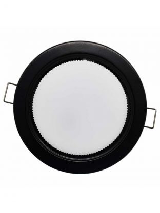 Светильник встраиваемый светодиодный, General Lighting Systems, 50 Вт, GX53, IP20, 10.8х10.8х3.8 см, черный матовый, 661239