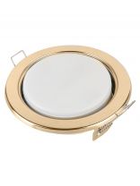 Светильник встраиваемый светодиодный, General Lighting Systems, 50 Вт, GX53, IP20, 10.8х10.8х3.8 см, золото, 431600