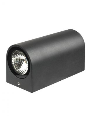 Светильник настенный светодиодный, Rexant, Cassiopea, 4 Вт, на 2 лампочки, 3000 К, 700 Лм, IP20, 15х6.6х8 см, черный, 610-001