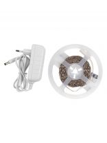 Лента светодиодная SMD 5050, 30 светодиодов/метр, 12 В, 7.2 Вт, IP20, 5 м, General Lighting Systems, GLS-5050-30-7.2-12-IP20-PRO-3-5-KIT, 501622