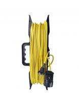 Удлинитель на рамке, 1 гнездо, 20 м, ПВС, 2х0.75 мм2, без заземления, пластик, 1300 Вт, Союз, 481S-5102