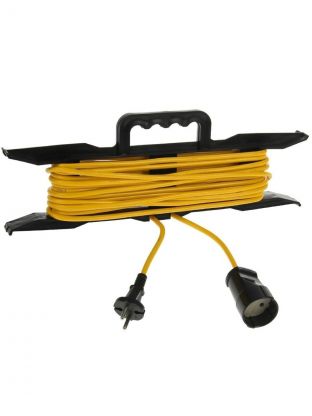 Удлинитель на рамке, 1 гнездо, 10 м, ПВС, 2х0.75 мм2, без заземления, пластик, 1300 Вт, Союз, 481S-5101