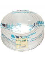 Провод ПУНП, 2х2.5 мм2, 100 м, медь, ПуВВ, ПБПП, ПУНП, ПБВВ, ГОСТ, белый, ККЗ, 00-00000571