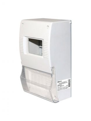 Щиток квартирный, ЩК 26-004, с дверкой, TDM Electric, 6 модулей, 27х15х11 см, IP20, SQ0906-0018