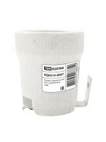 Патрон E27, TDM Electric, керамика, с держателем, SQ0319-0007