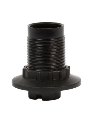 Патрон E14, Smartbuy, карболит, с кольцом, черный, SBE-LHB-sr-E14