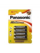 Батарейка Panasonic, АА (LR6, 15A), Alkaline Power, щелочная, 1.5 В, блистер, 4 шт