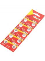 Батарейка Облик, LR626 (377, G4), Alkaline, щелочная, 1.5 В, блистер, 10 шт