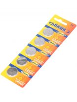 Батарейка Облик, CR2025, Lithium, литиевая, 3 В, блистер, 5 шт