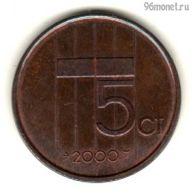 Нидерланды 5 центов 2000