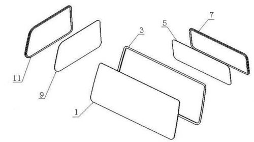 Боковое стекло (Jiangsu Hai'an) для Howo70