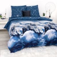 «Созвездие леопарда» (Премиум) постельное белье Бязь 1.5 спальный