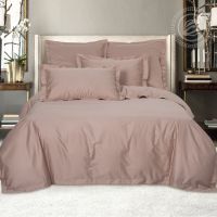 «Капучино» (Мако - сатин) постельное белье  Евро