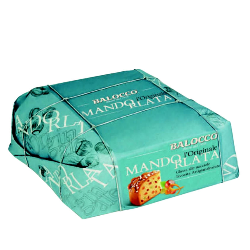 Коломба мандорлата в подарочной упаковке 1000 г, Colomba mandorlata incartata Balocco, 1000 gr