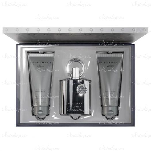 Afnan Supremacy Silver Luxury Gift Set