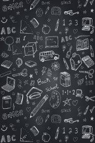 Фон стена "School wall №42"