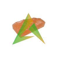 Кирпич из гималайской соли розовая 35*200*100 мм натуральный Рустик с пазом торцованный