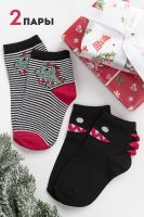 Носки детские Гоша набор 2 пары [черный]