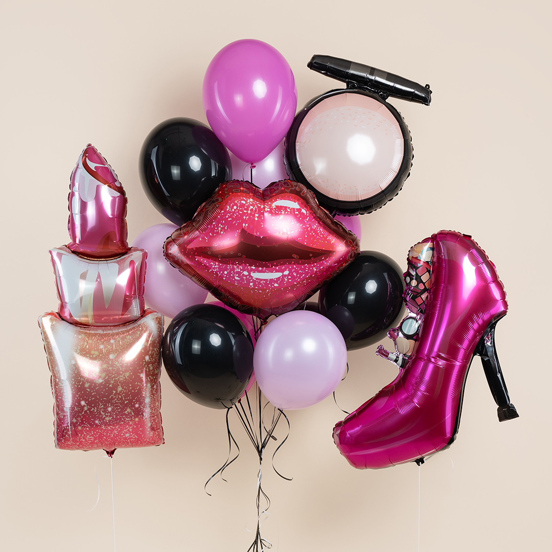 Сет Красотка из шаров с гелием