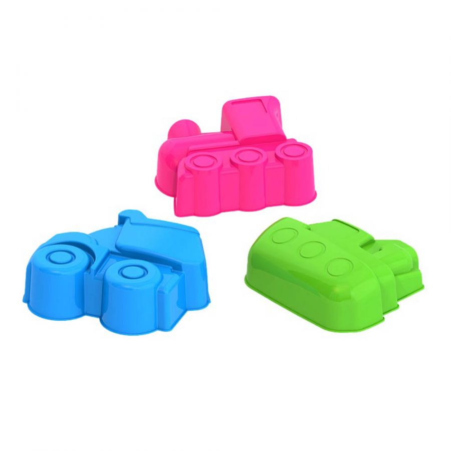 Формочки "Транспорт" 3 шт.