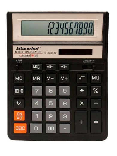 Калькулятор Silwerhof SH-888X-12