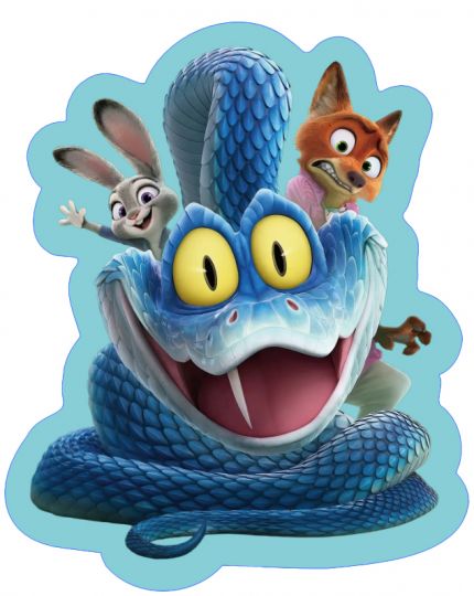 Змей и компания шар фигурный фольгированный с гелием