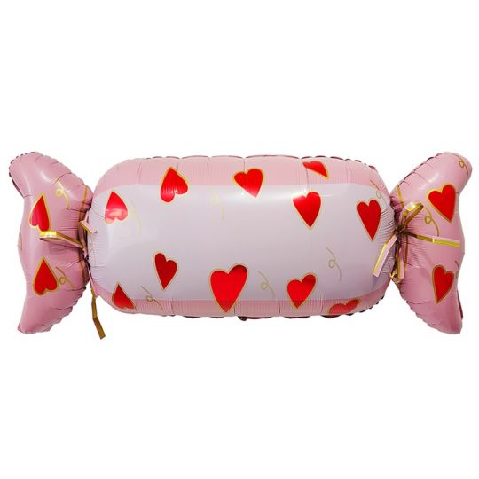 Конфета 3 шар фигурный фольгированный с гелием