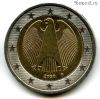 Германия 2 евро 2020 D