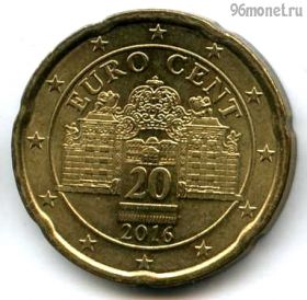 Австрия 20 евроцентов 2016