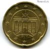 Германия 20 евроцентов 2010 J