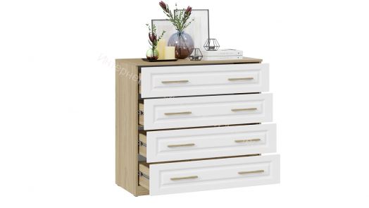 Комод «Сэнди» - 211.001.000 Вяз благородный, Белый