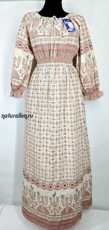 Платье в народном стиле "Берегиня"