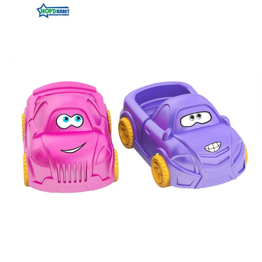 Маленькие машинки "Глазастики" (2 шт. в сетке)