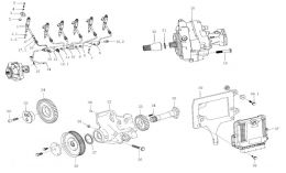 Труба высокого давления 8*3.5 1 цилиндр Howo, Sitrak MC11, MC13