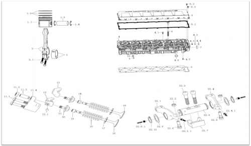 Шестигранный болт M6X0,75X5,5 Howo, Sitrak MC11, MC13