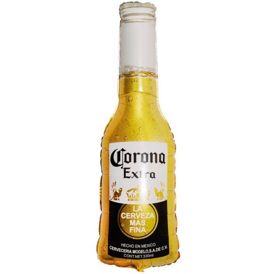 Корона бутылка шар фигурный фольгированный с гелием