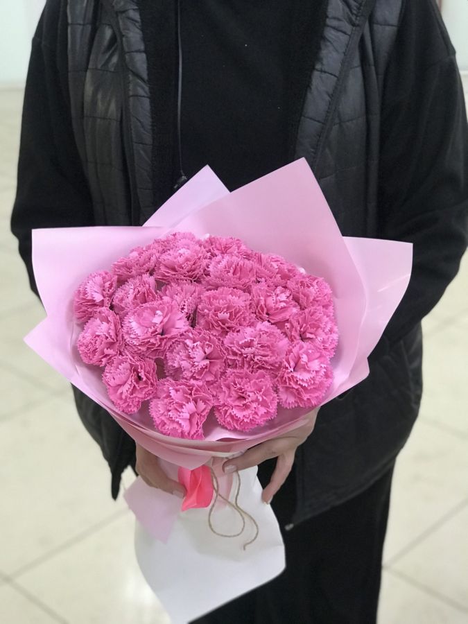 Букет из мыльных цветов «Фуксия»