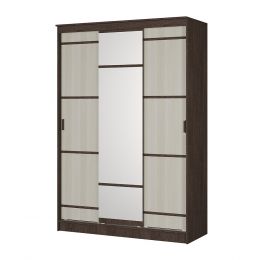 Шкаф-купе Сакура 1,5 м (ш1500*г610*в2216мм) венге/лоредо