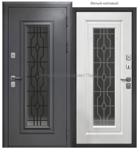 9 СМ СТЕКЛОПАКЕТ БУКЛЕ ГРАФИТ  БЕЗ ТЕРМОРАЗРЫВА