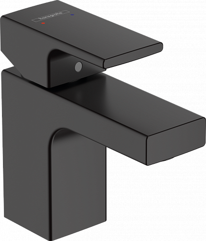 Смеситель для раковины Hansgrohe Vernis Shape, матовый чёрный 71567670