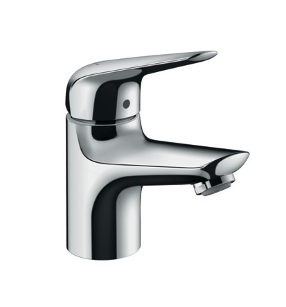 Смеситель для раковины Hansgrohe Novus, однорычажный, со сливным гарнитуром, хром 71020000