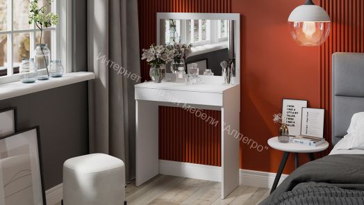 Стол туалетный «Никки» Тип 1 Белый Ясень