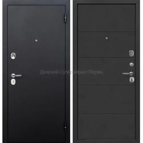 7,5 см ГАРДА БУКЛЕ ЧЕРНЫЙ бетон графит